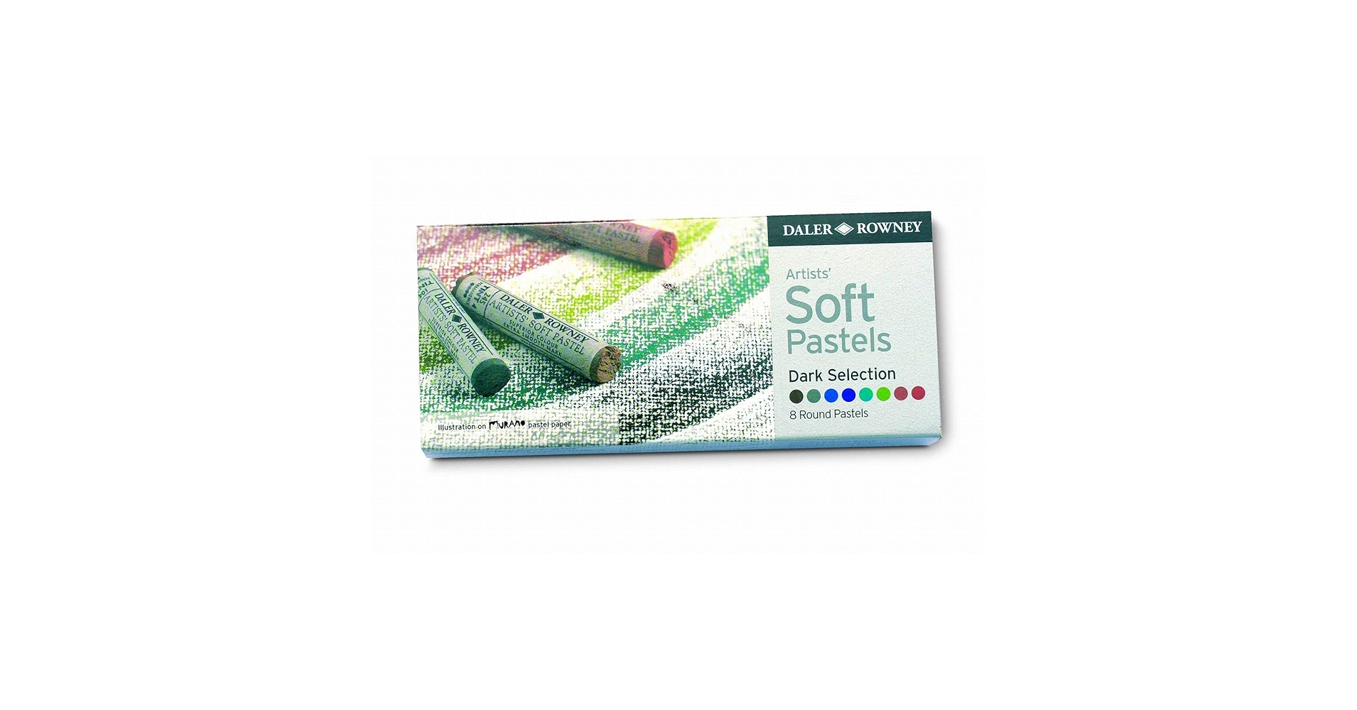 ソフトパステル8本セット２点DARK&LIGHT ソフトパステル8本セット2点DARK&LIGHT ソフトパステル8本