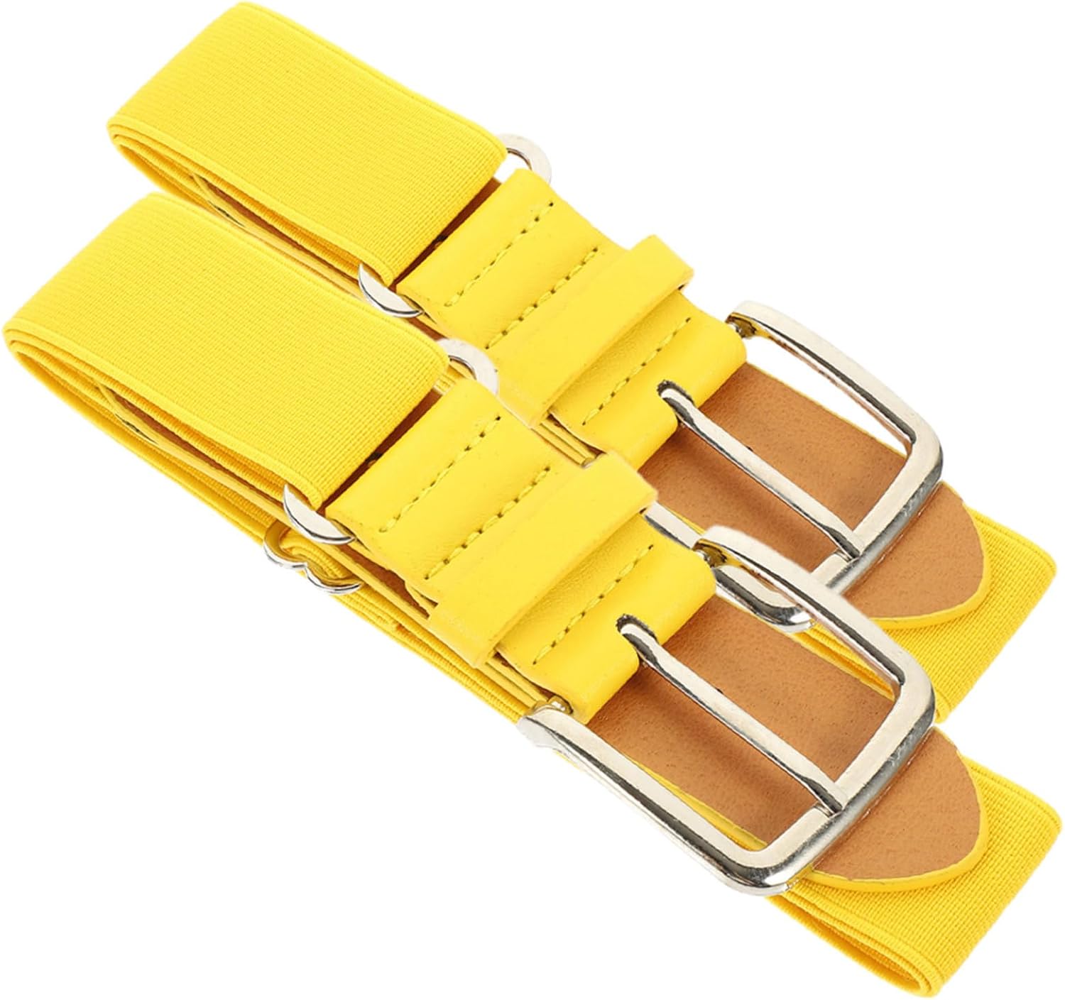 Toddmomy 2pcs Elastic Baseball Belt Softball Belt for Girls Women Youth Wide Adjustable Stretch Sports Random Color
