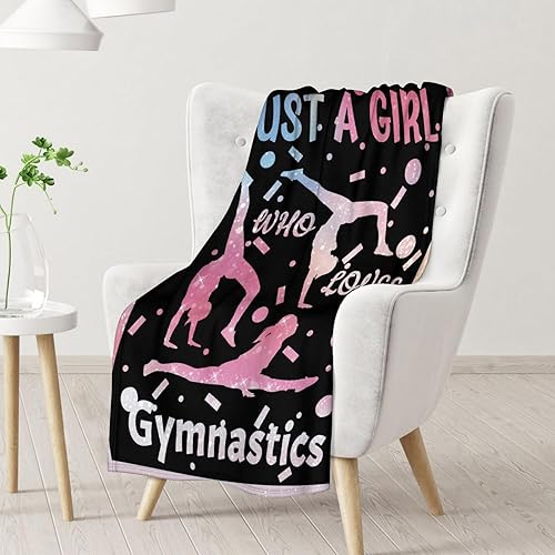 Miniatura 2 de Manta de gimnasia, suave, mullida y cálida, manta pequeña de 40 x 50 pulgadas para sofá, manta deportiva negra, regalos para niñas