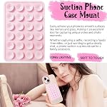 Poignée collante pour téléphone en silicone, poignées d'aspiration pour téléphone collant, 8 Pcs Silicone haute viscosité entreprise stable outil pratique portable, adapté pour les téléphones mobiles fixes Etc