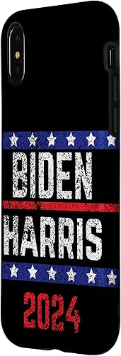 Miniatura 8 de Funda retro desgastada para iPhone 15 Joe Biden 2024 y Kamala Harris