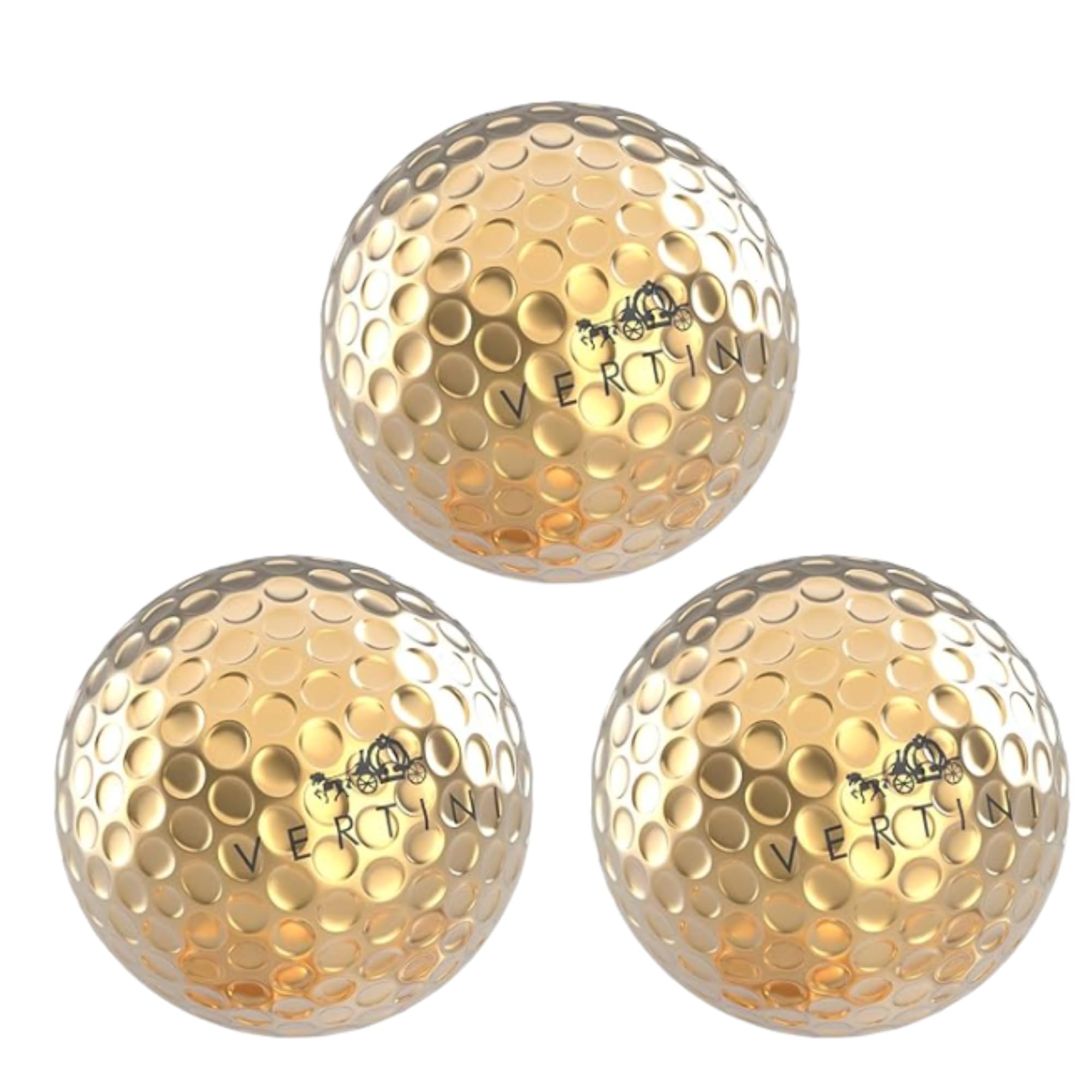 Amazon | [VERTINI] ゴールドボール 3球 金メッキ 高級 プレゼント