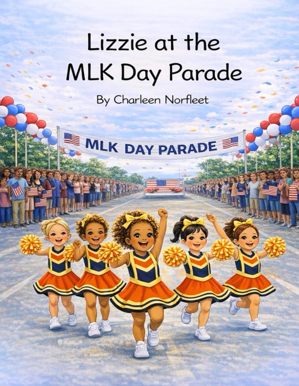 Lizzie at the MLK Day Parade