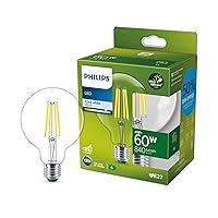 Philips LED Lampadina Globo a Filamento Classe A Ultra Efficiente a Risparmio Energetico