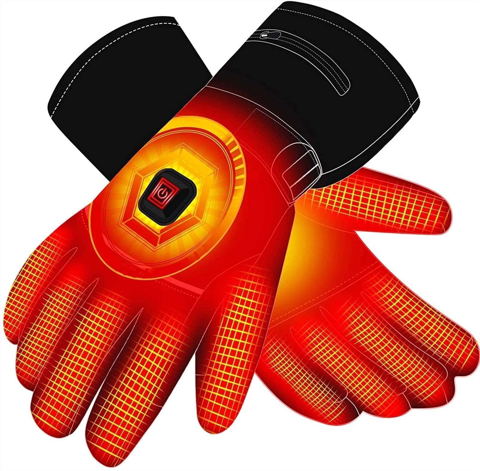 Gants chauffants idée cadeau hiver confort thermique pour hommes et femmes