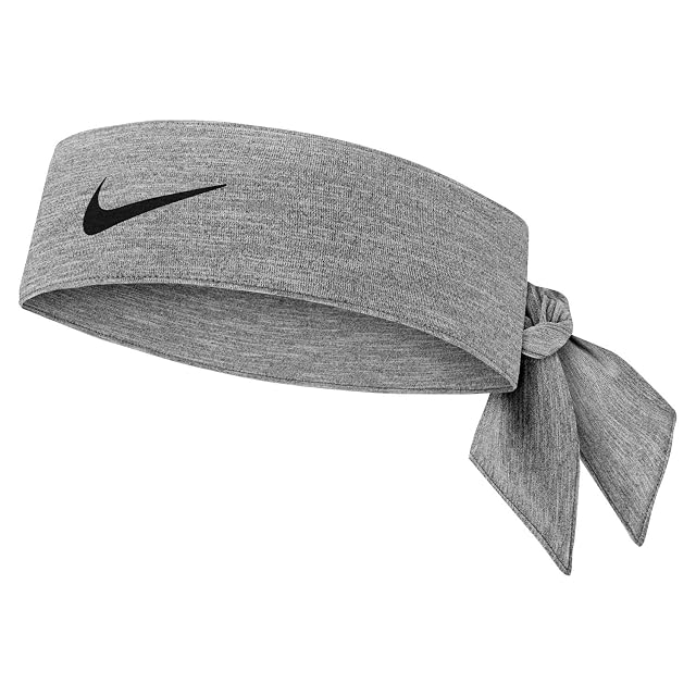 Nike Dri-Fit Head Tie Charcoal Heather Black One Size