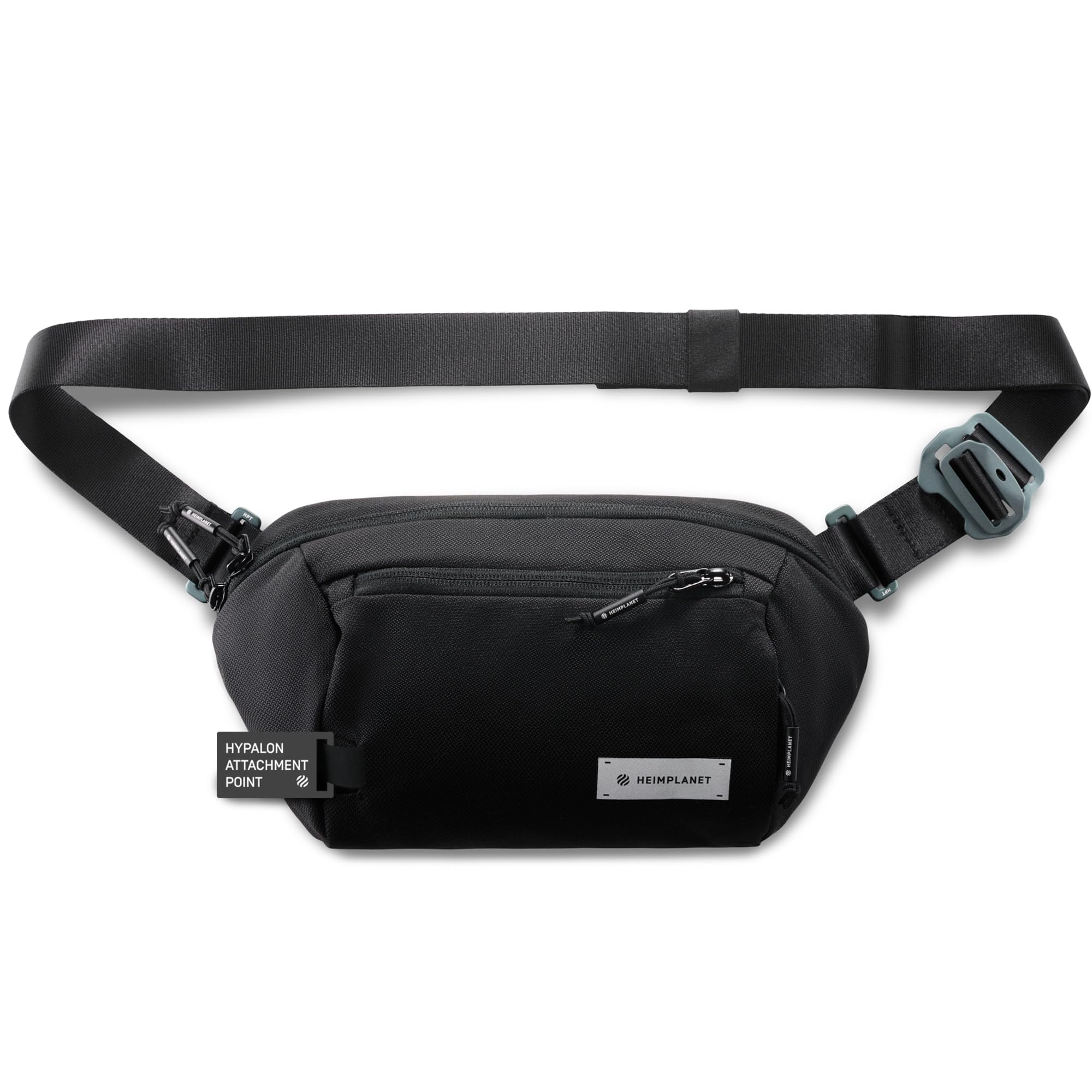 HEIMPLANET Original | Transit Line Sling Pocket XL | wodoodporna torba na biodra z wysokiej jakości materiału DYECOSHELL | obsługuje 1% dla planet