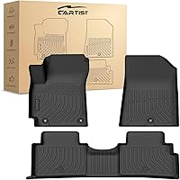 Vista 20 de Cartist Ajuste personalizado para tapetes Kia 2023-2025 2026 (solo para modelos híbridos) (no compatible con enchufe) para todo tipo de clima, fila