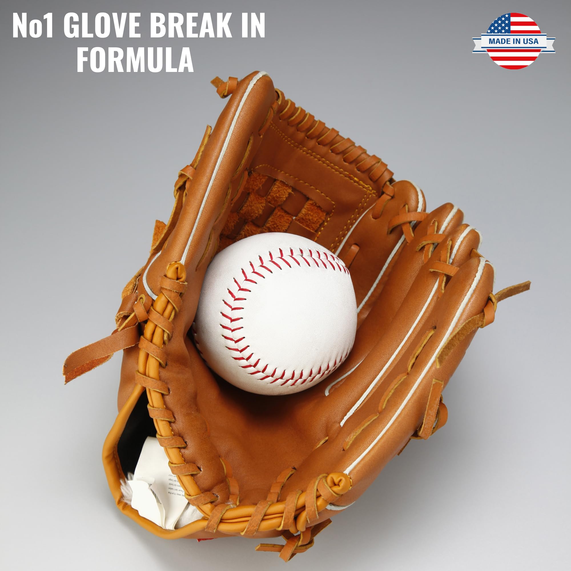 Vibhgtf Après-shampoing pour gants de baseball - Gel d