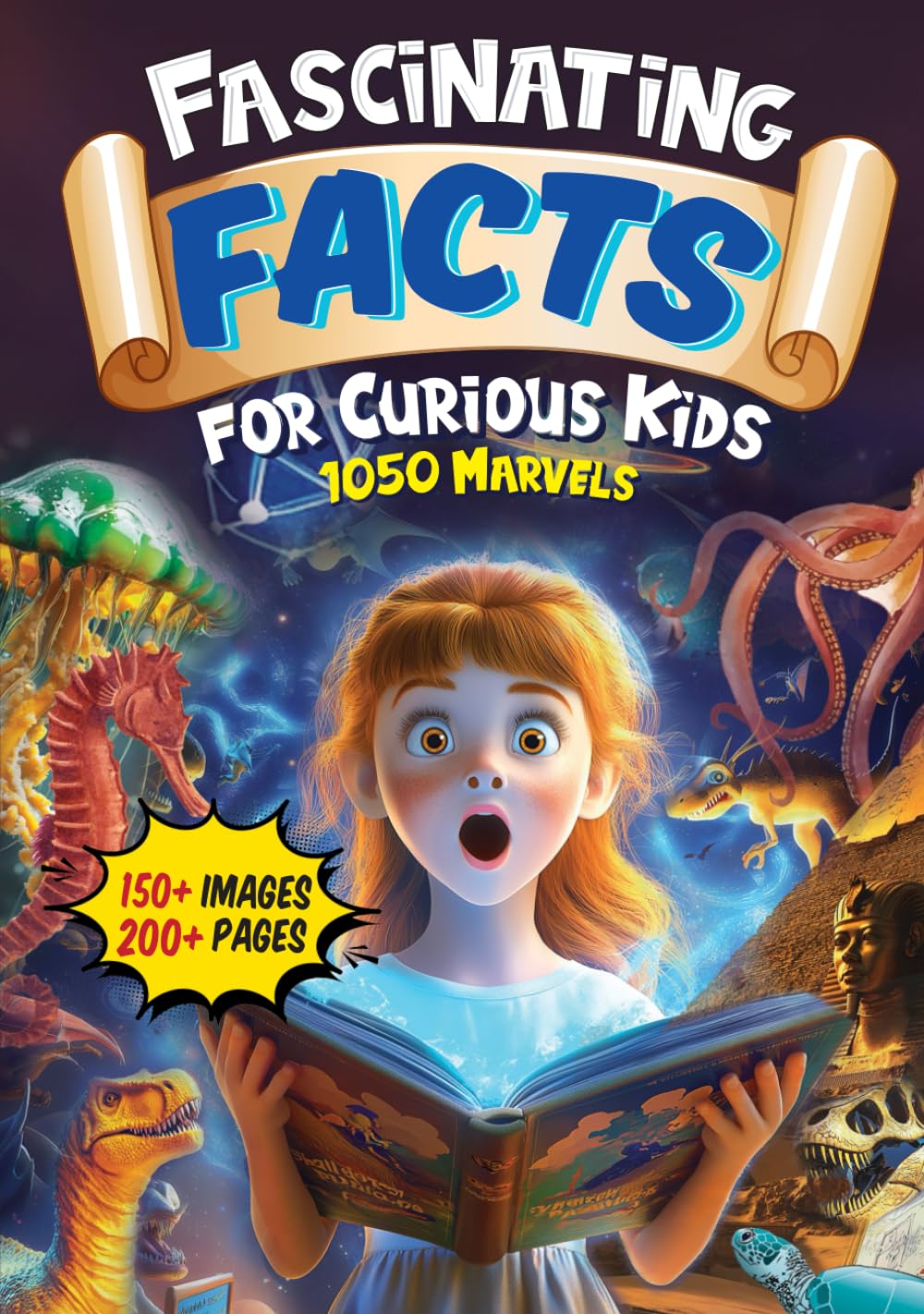Fascinating Facts For Curious Kids: 1050 Marvels: Packed with Fun Facts and Trivia from Arctic Animals to Astronomy and Ocean Mysteries to Engineering! (Fun Facts for Kids Ages 8-12)