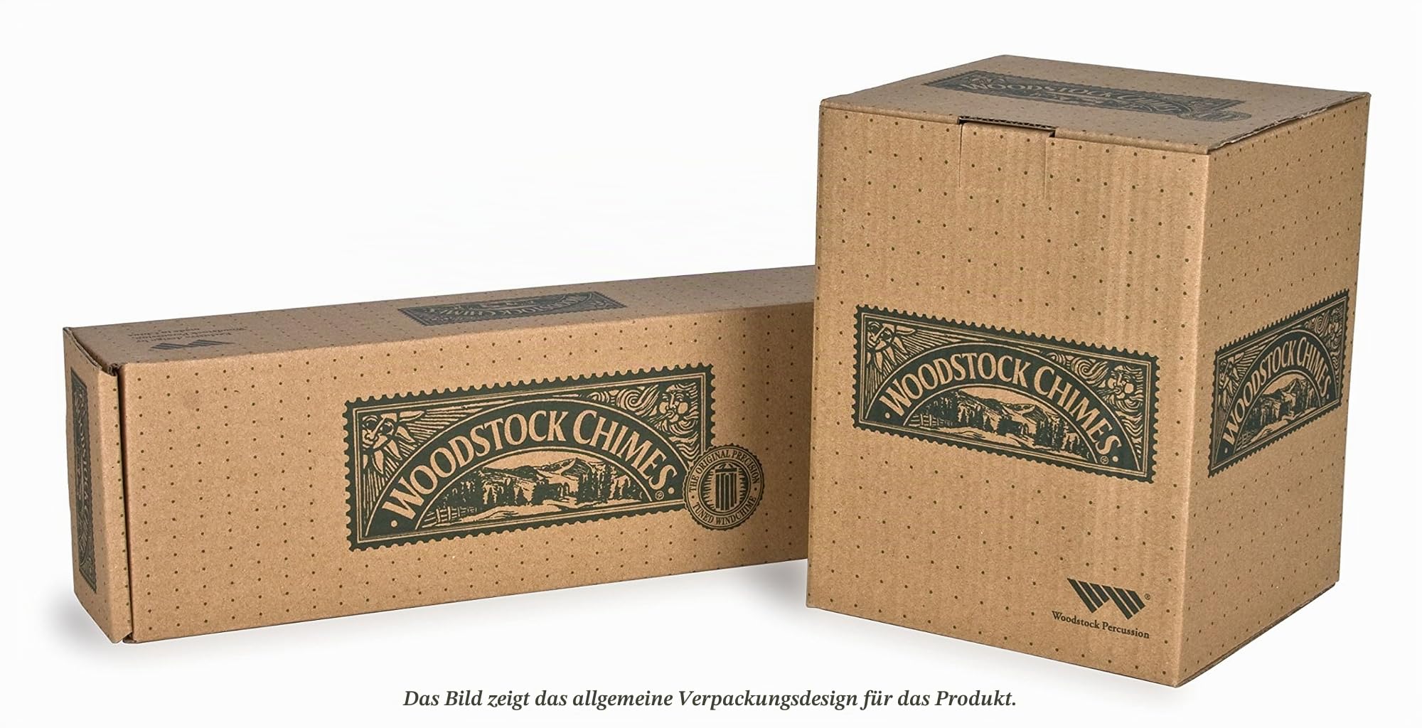 Woodstock Windspiel Bells of Paradise, Braun, 81,2 cm