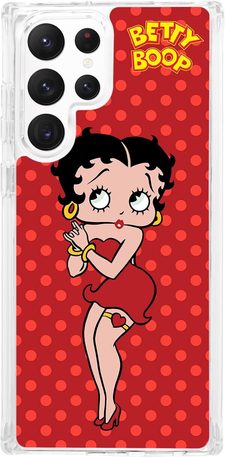 Affinity Bands Betty Boop Classic HD Phone Case Compatible with Samsung Galaxy S23 (Sassy)