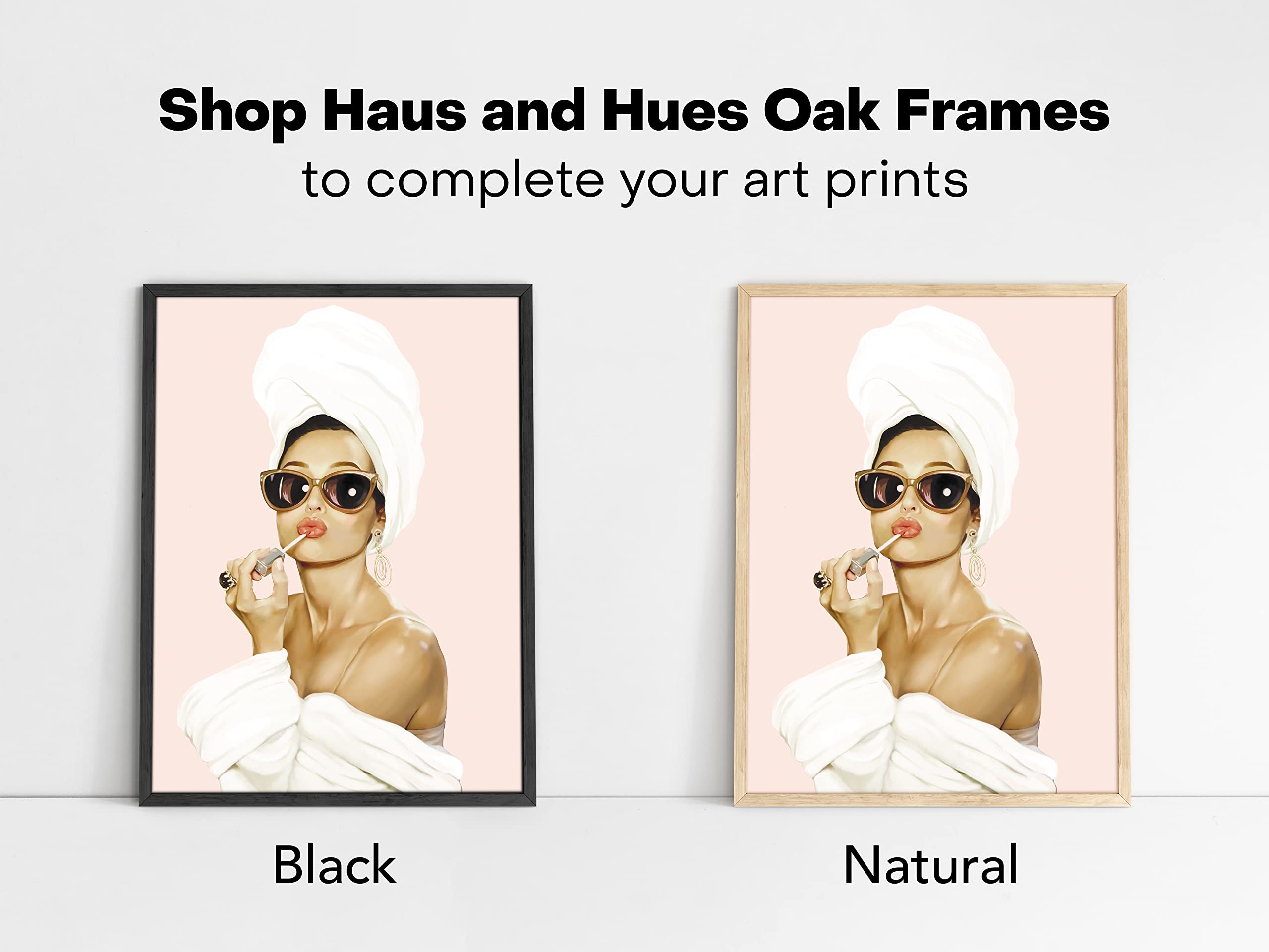 Audrey Hepburn Wall Art Vogue Wall Decor by Haus and Hues Audrey