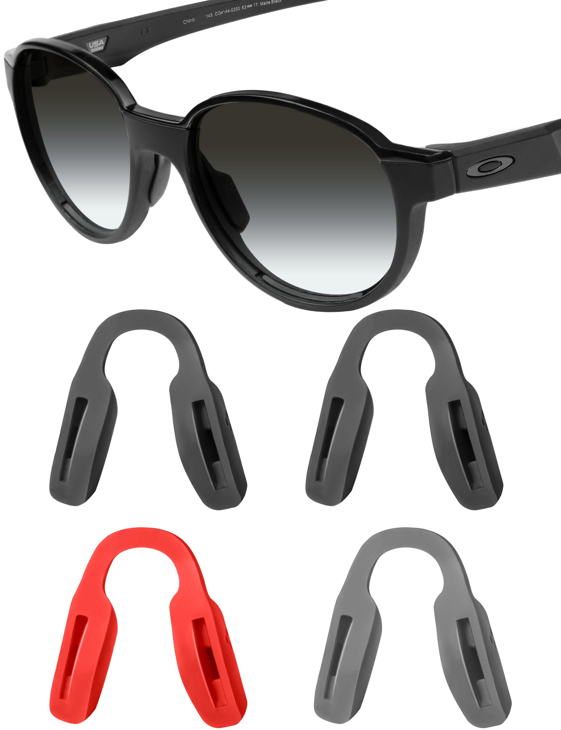 Mryok Replacement Nose Pieces Nose Pads for Oakley Hex Jector OX8032 Eyeglass - Options