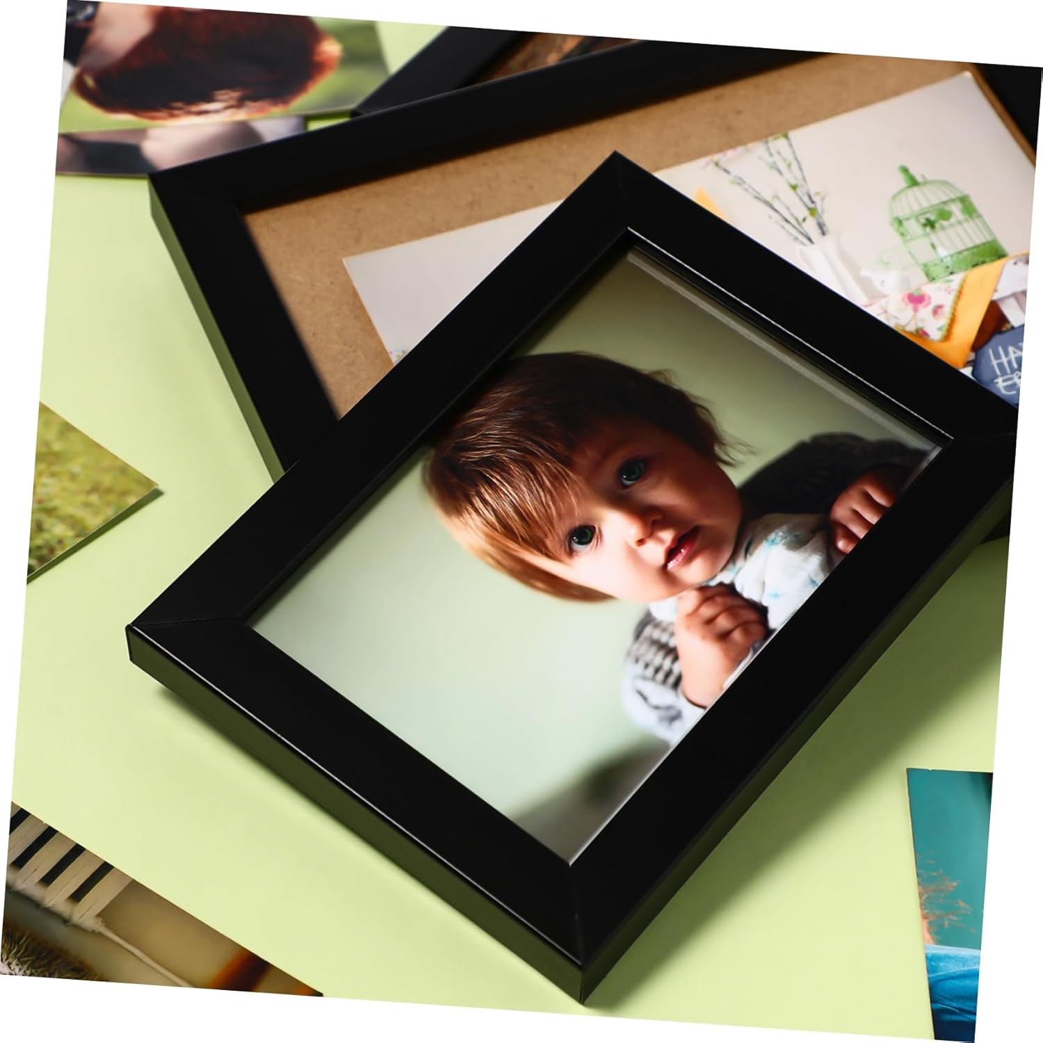 Abaodam 23個壁用フォトフレーム コラージュ風額縁 吊り下げ式 家やオフィスのインテリア装飾用 軽量 製 簡単取り付け