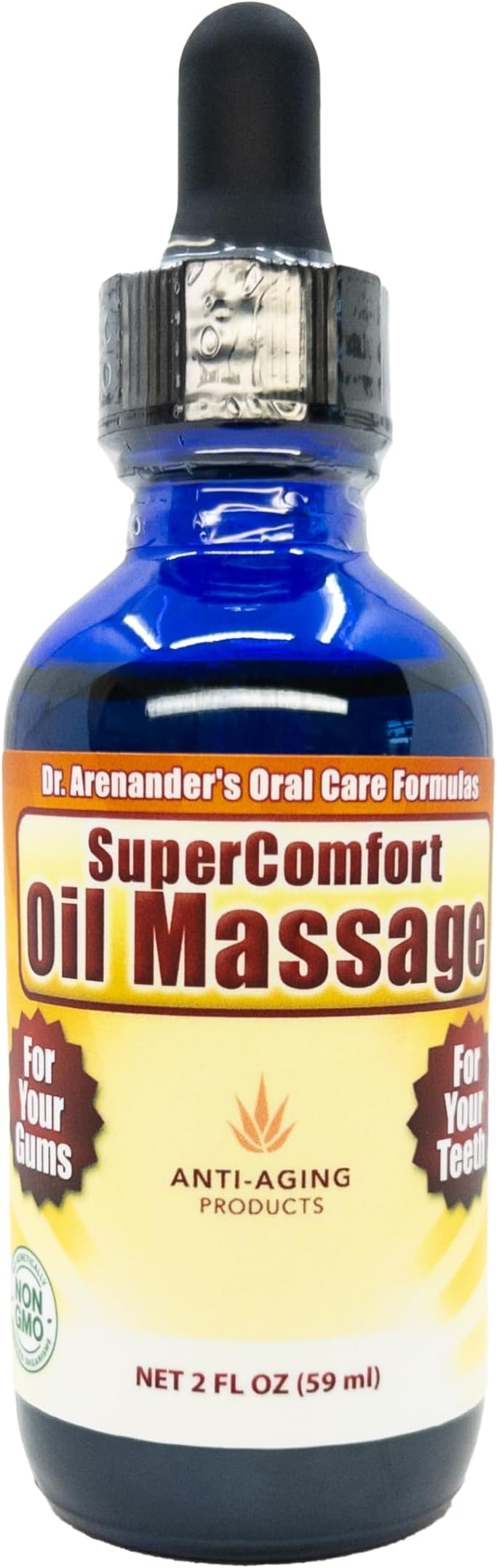 SuperComfort Rescue Oil Massage – Natural Pre-Floss Gum Care for Oral Detox & Circulation – Organic, Non-GMO, Fluoride-Free Ayurvedic Mouth Oil by Anti-Aging Products