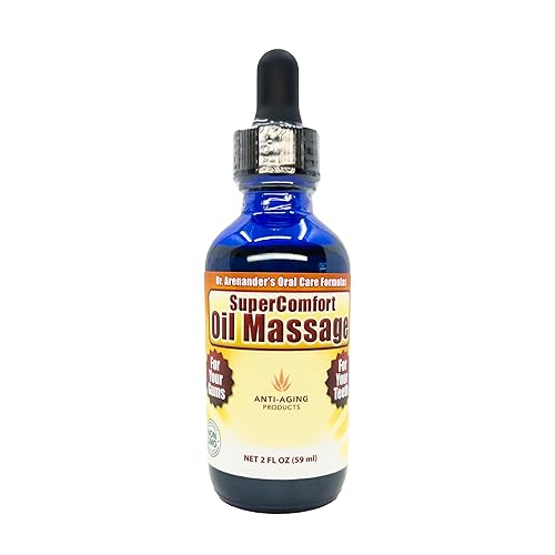 SuperComfort - Masaje de aceite de rescate  Cuidado natural de las encías antes del hilo dental para desintoxicación y circulación oral  Orgánico,