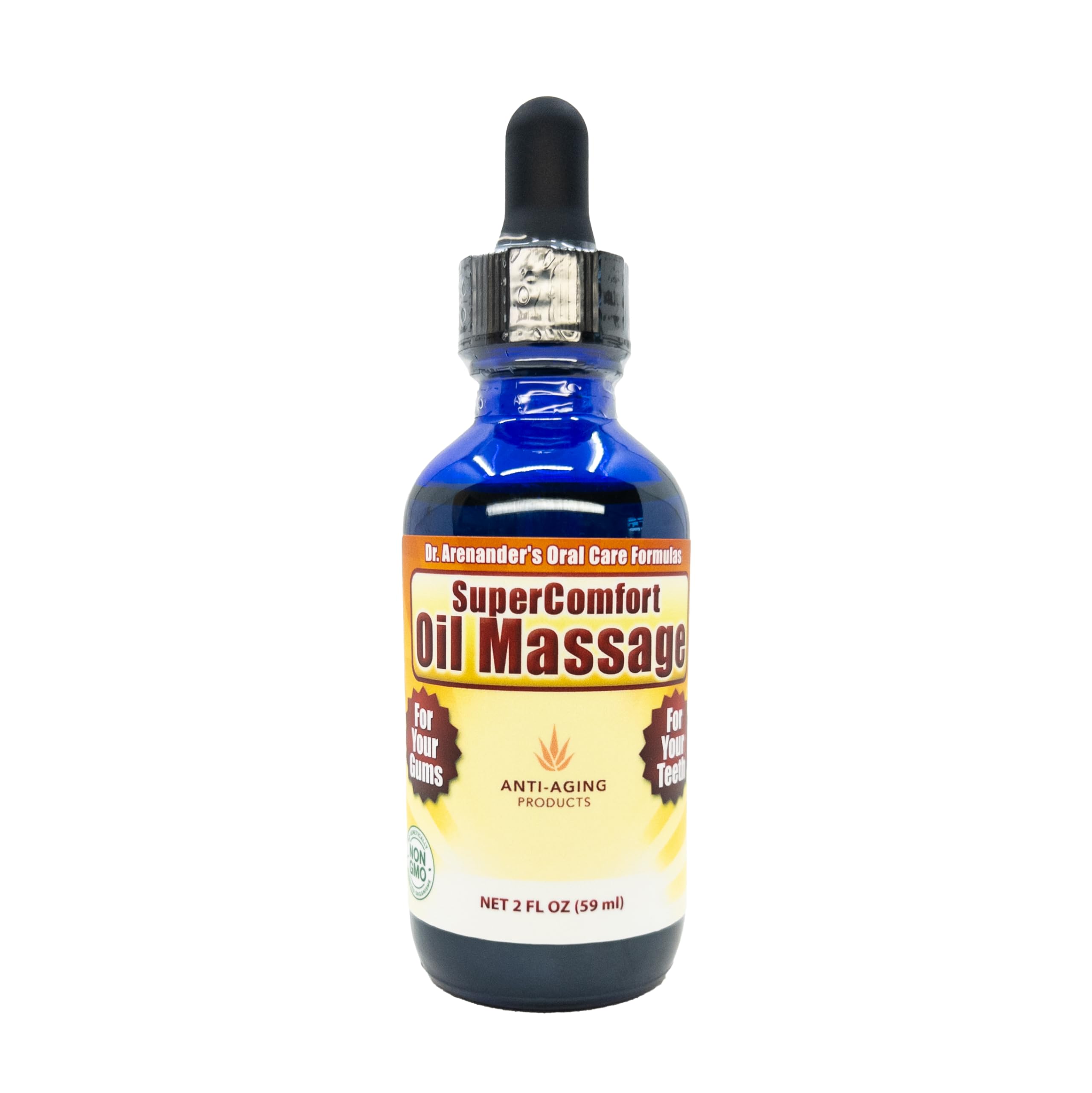 SuperComfort Rescue Oil Massage – Natural Pre-Floss Gum Care for Oral Detox & Circulation – Organic, Non-GMO, Fluoride-Free Ayurvedic Mouth Oil by Anti-Aging Products