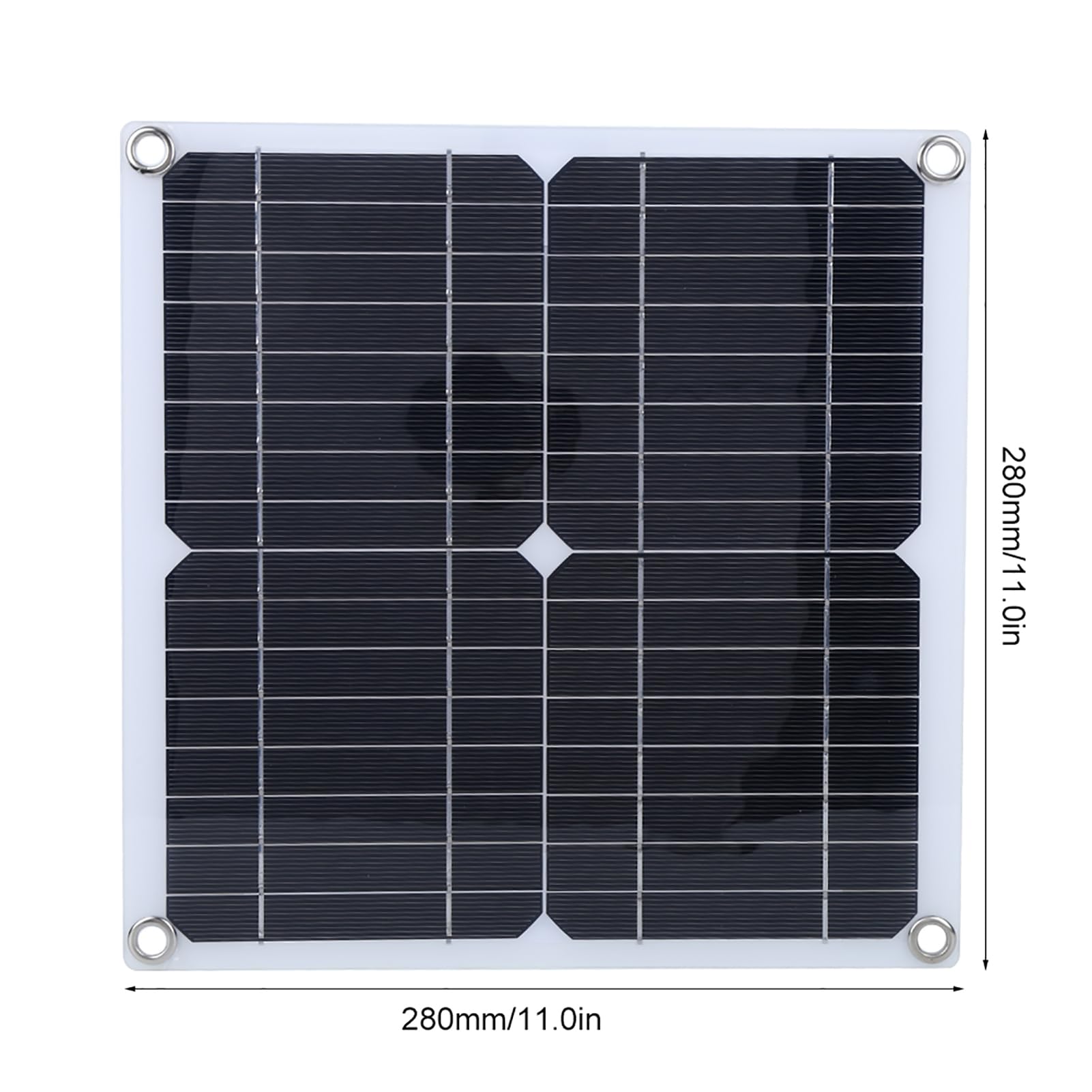 Pannello solare in silicio monocristallino da 15 W per la ricarica di dispositivi all'aperto