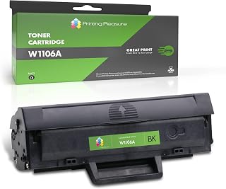 Printing Pleasure 106A W106A Replacement for HP 106 A W106 A Toner Cartridge Compatible with LaserJet 107w 107a Laser MFP 135w MFP 135a MFP 137fnw 1 Black