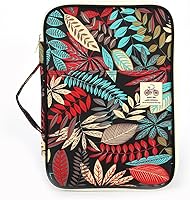 Vista 9 de A4 Portfolio Organizer Bag Handbag Document Zipper Bag File Folder Holder Pouch Case for Tablets Mobile Phones Notebooks