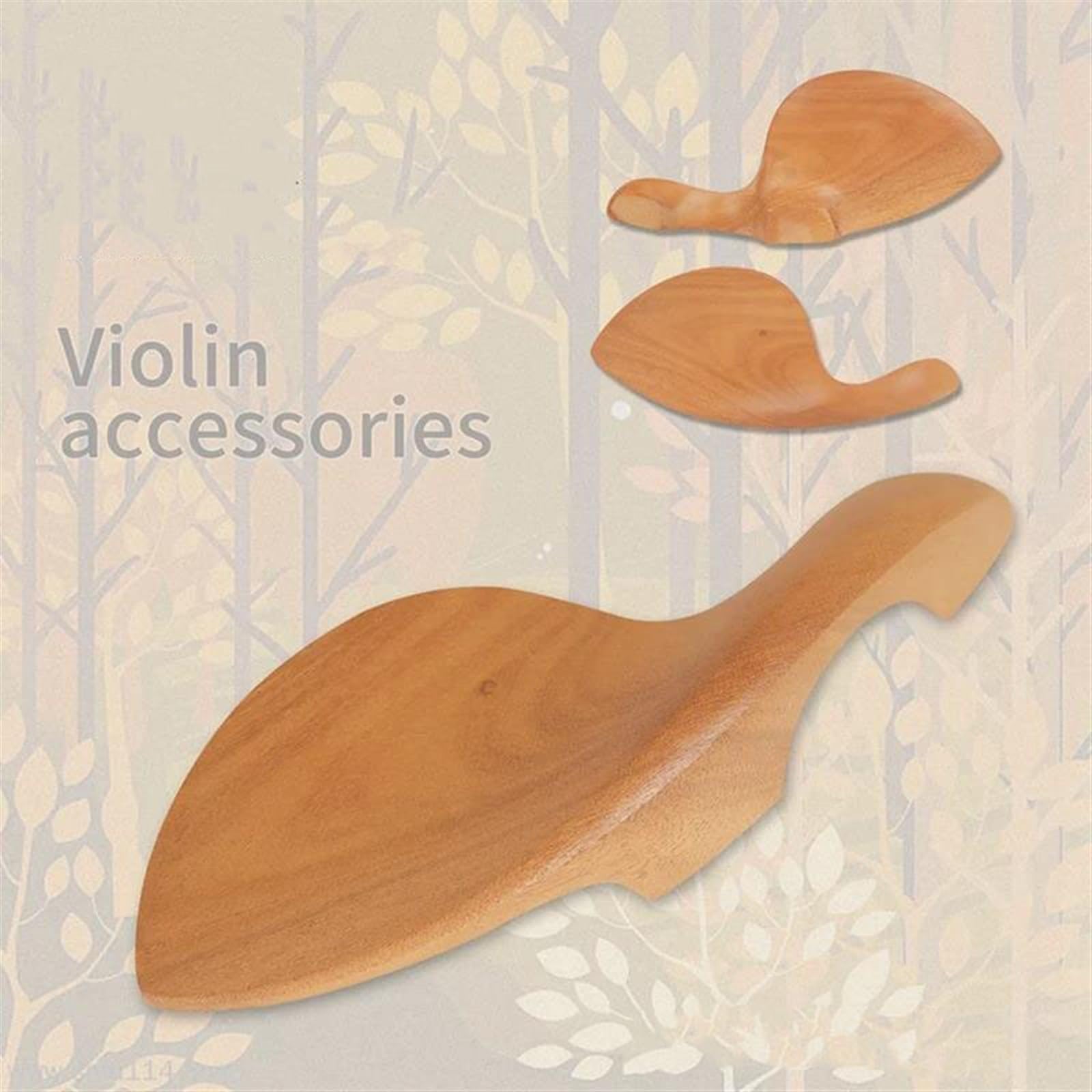 Parti di ricambio per violino Corda In Ematossilina Asta Per Corde Poggia Mento Coda Chiodo Accessori Per Violino