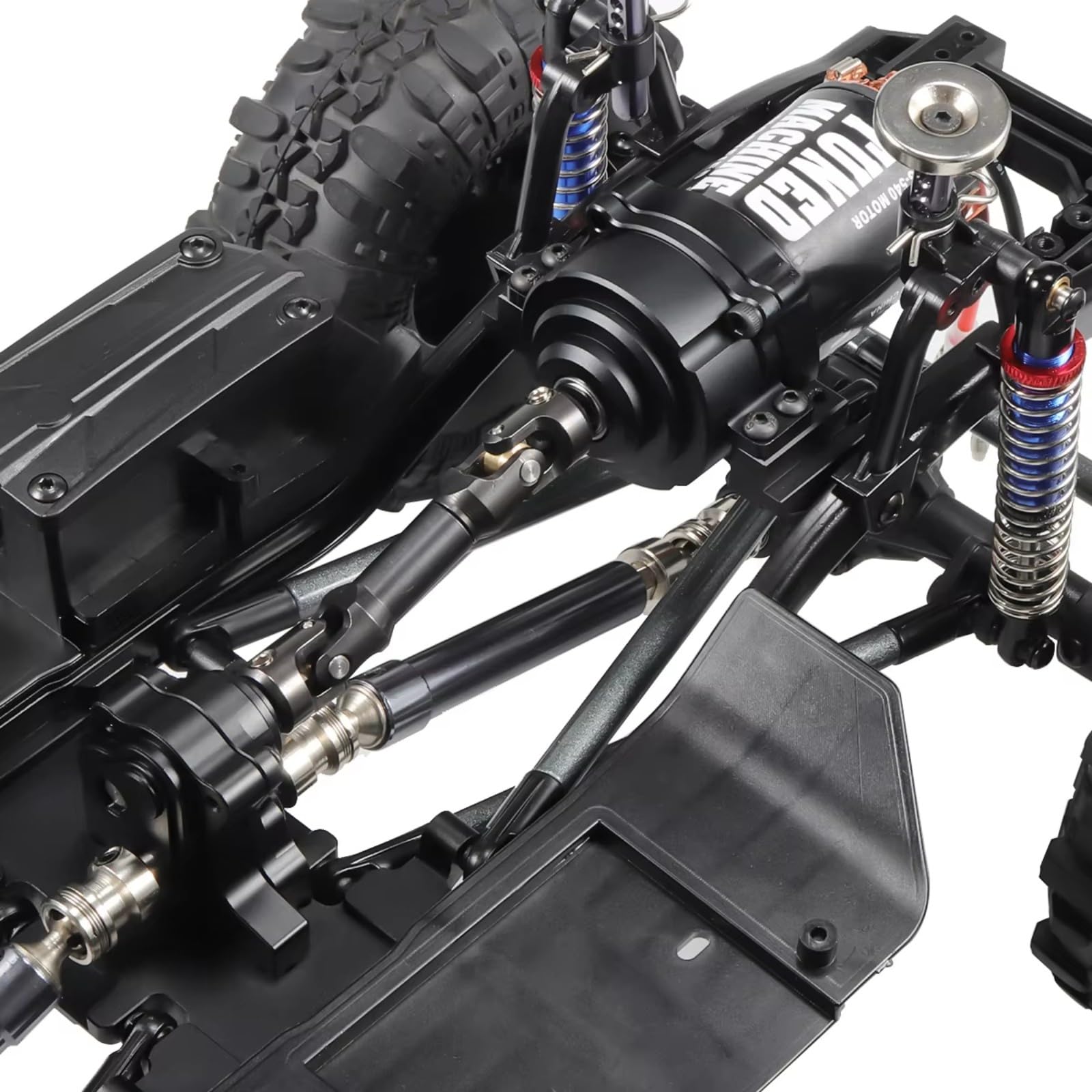 per SCX10 II 1/10 RC Scatola Ingranaggi con Piastra Trasferimento
