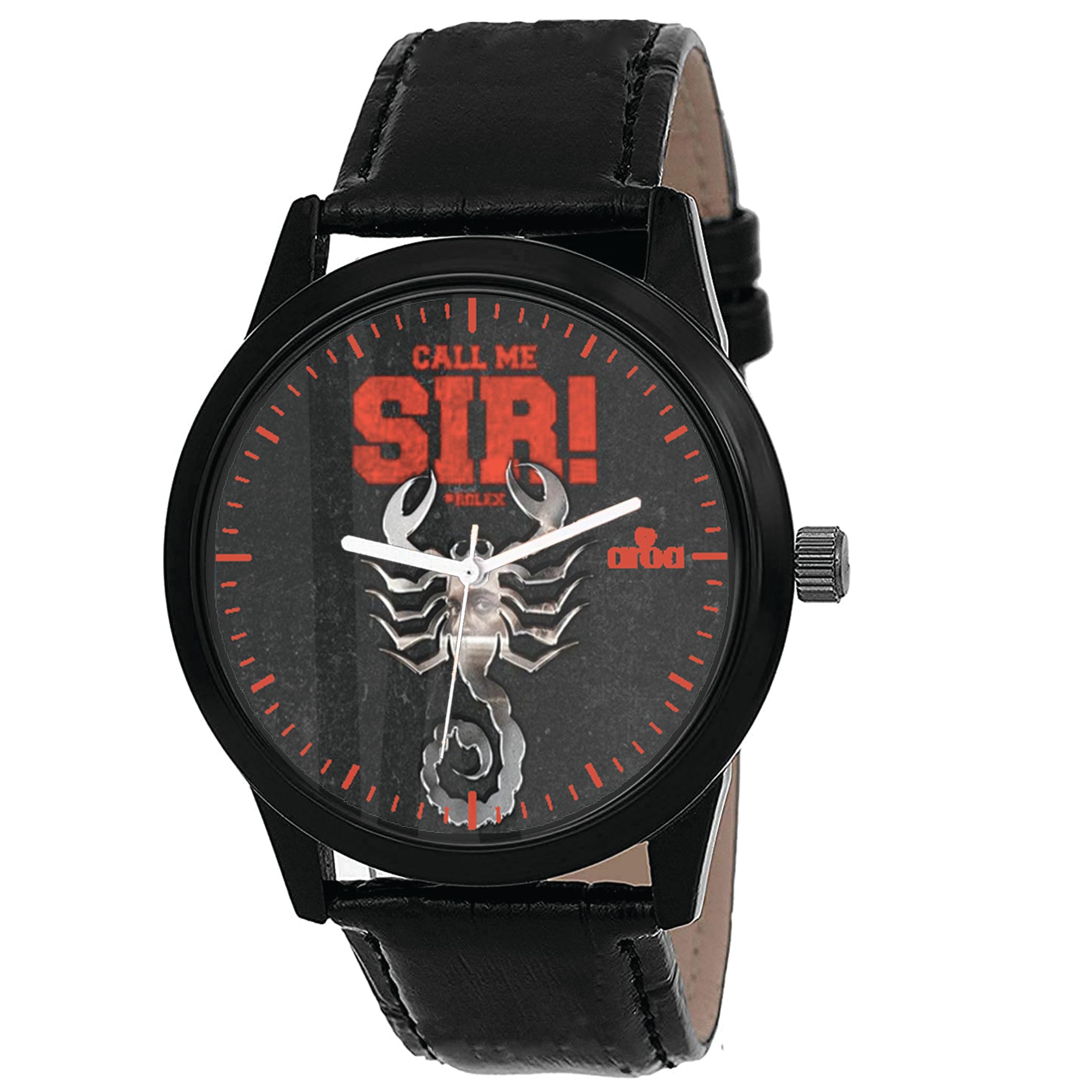AROA Watch New Watch for Call me Sir Rolex Scarpion Model : 947 Black Metal Type Analog Black Strap Watch Black Dial for Men Stylish Watch for Boys- (B0CFHFNZHF) Amazon Price History, Amazon Price Tracker