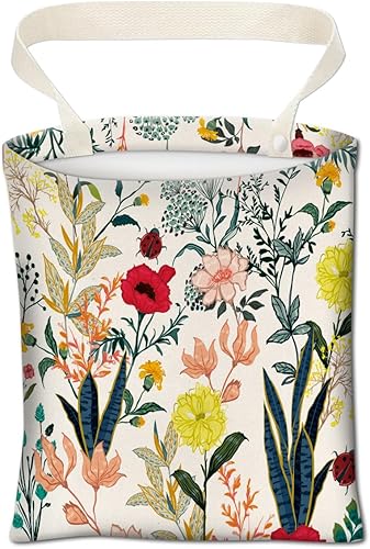 Miniatura 7 de Bote de basura para automóvil, bonita bolsa de basura para automóvil, organizador colgante para coche y bolsa de almacenamiento, papelera para