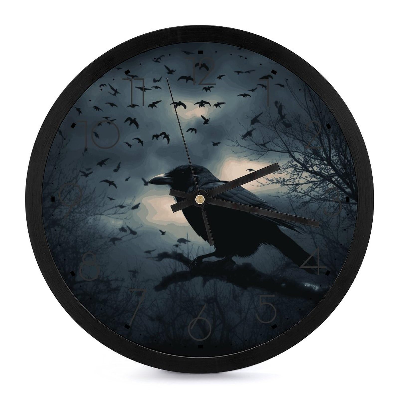 Horloge murale silencieuse pour stopper le bruit du tic-tac dans la chambre