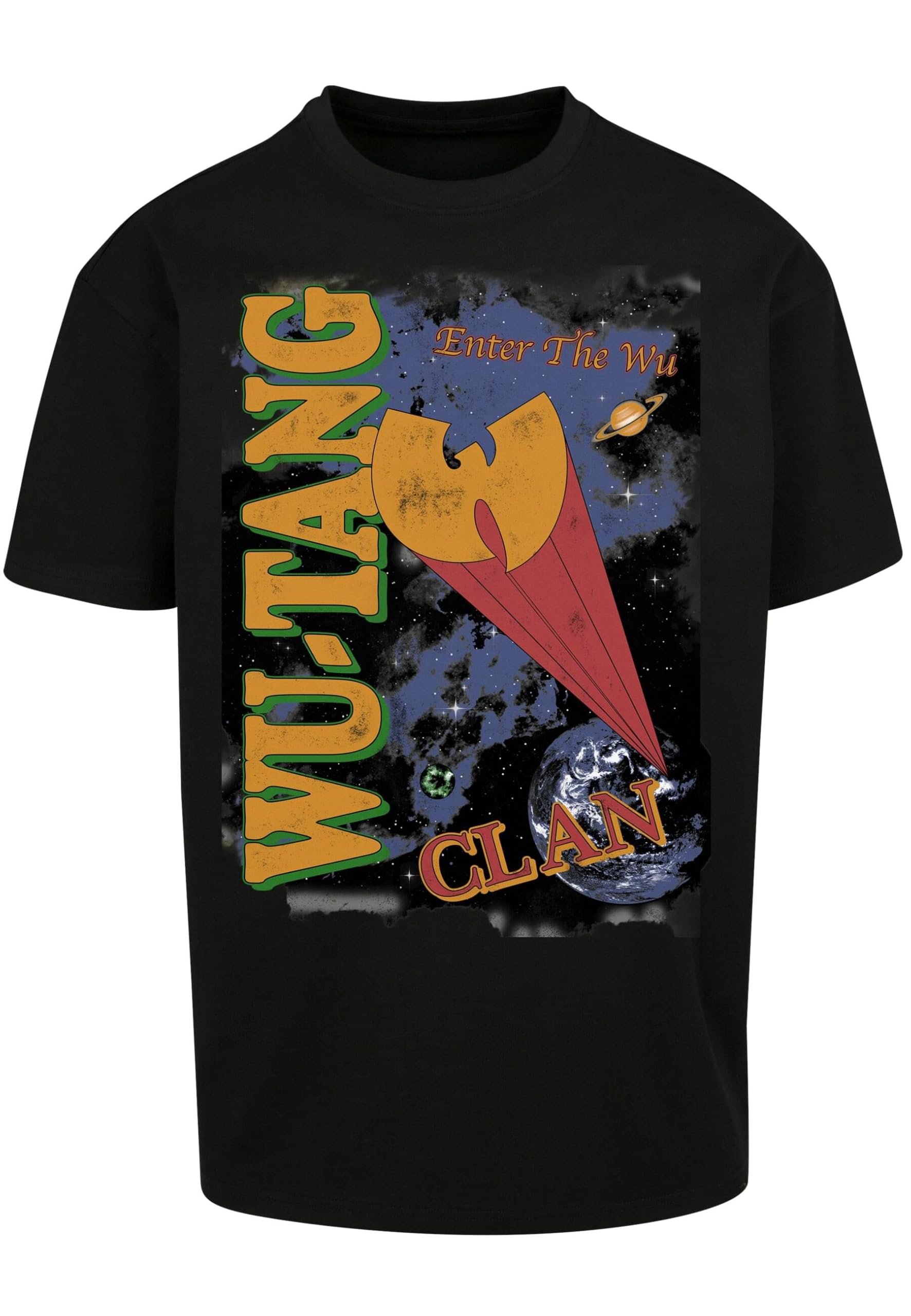 Mister Tee Men's Wu-Tang Clan Enter The Wu Oversize Tee