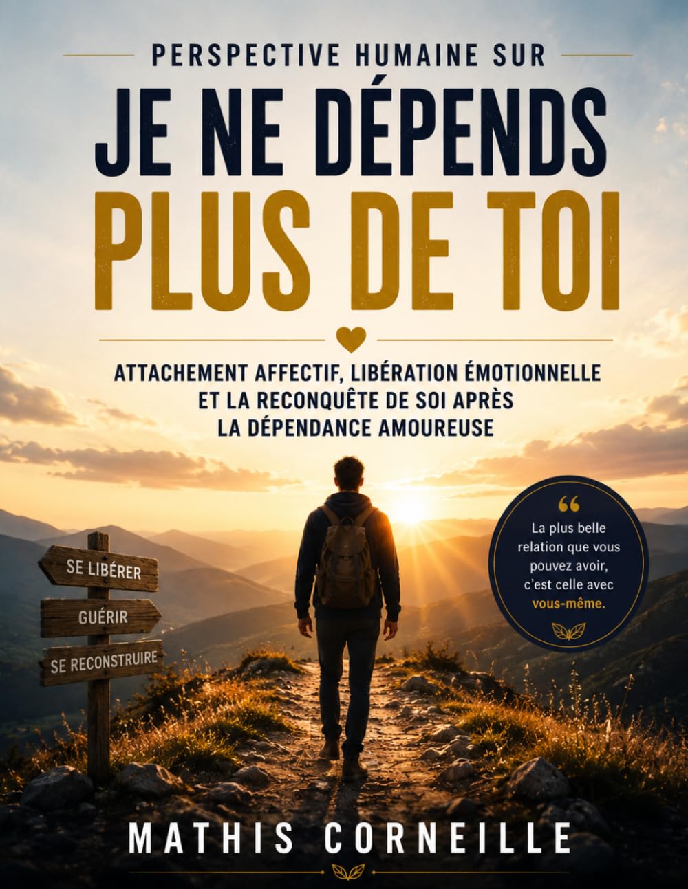 Perspective humaine sur Je ne dépends plus de toi: Attachement affectif, libération émotionnelle et la reconquête de soi après la dépendance amoureuse