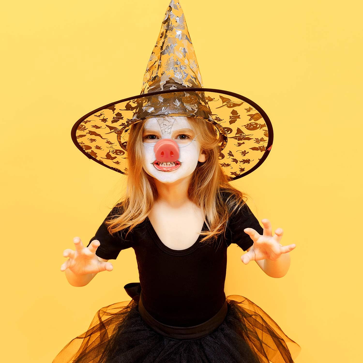 12 Pack Halloween Pig Nose Pig Snout Costume Cosplay Pig Nose with Elastic Band for Halloween Party Supplies - Image 5