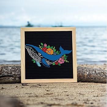 絵画　クジラ Amazon.co.jp: FINGERINSPIRE クジラ ステンシル 8.3x11.7インチ