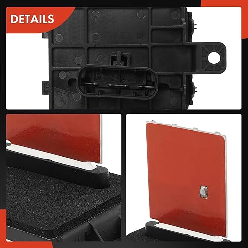 Miniatura 7 de A-Premium Resistencia de motor de soplador HVAC compatible con Ford Fusion 2006-2012 y Lincoln MKZ 2007-2012, Zephyr 2006-2006 y Mercury Milan