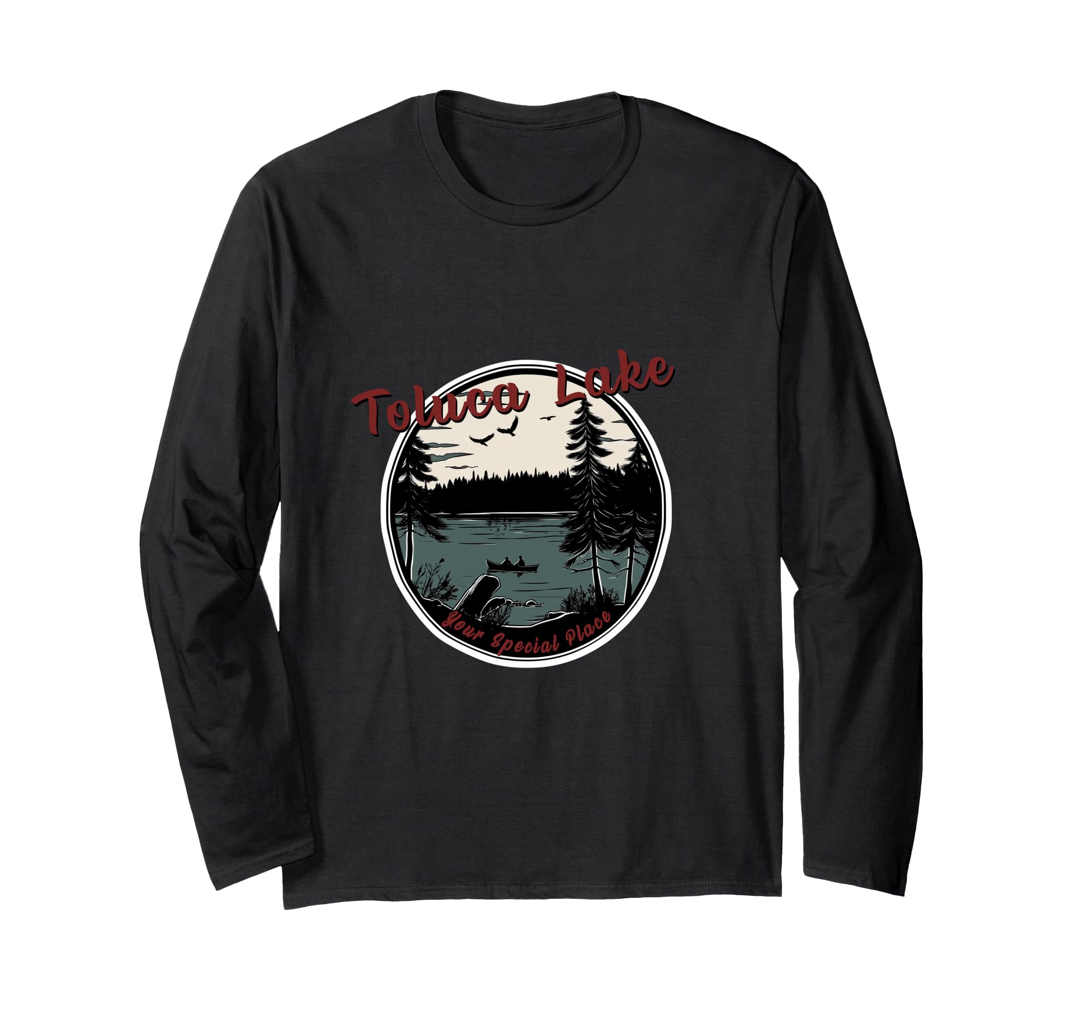Toluca Lake Gaming Fan Silent Hills Art Long Sleeve T-Shirt