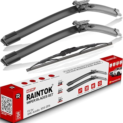 Miniatura 72 de Escobillas Limpiaparabrisas de Repuesto para Mitsubishi Outlander 2014-2020 Calidad Original de Fábrica Juego de Escobillas Delanteras y Traseras