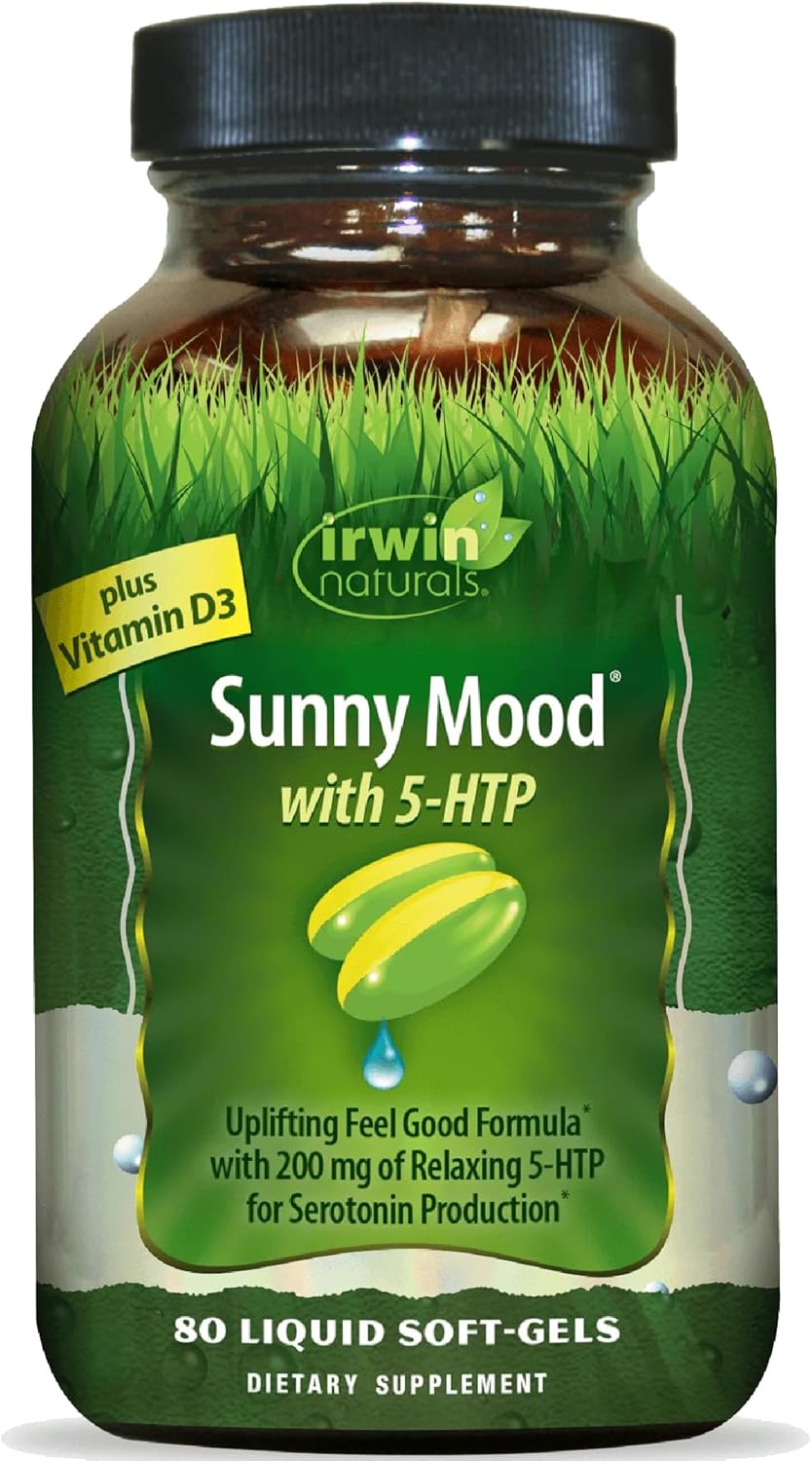 Irwin Naturals Sunny Mood with 5 HTP, 80 Count