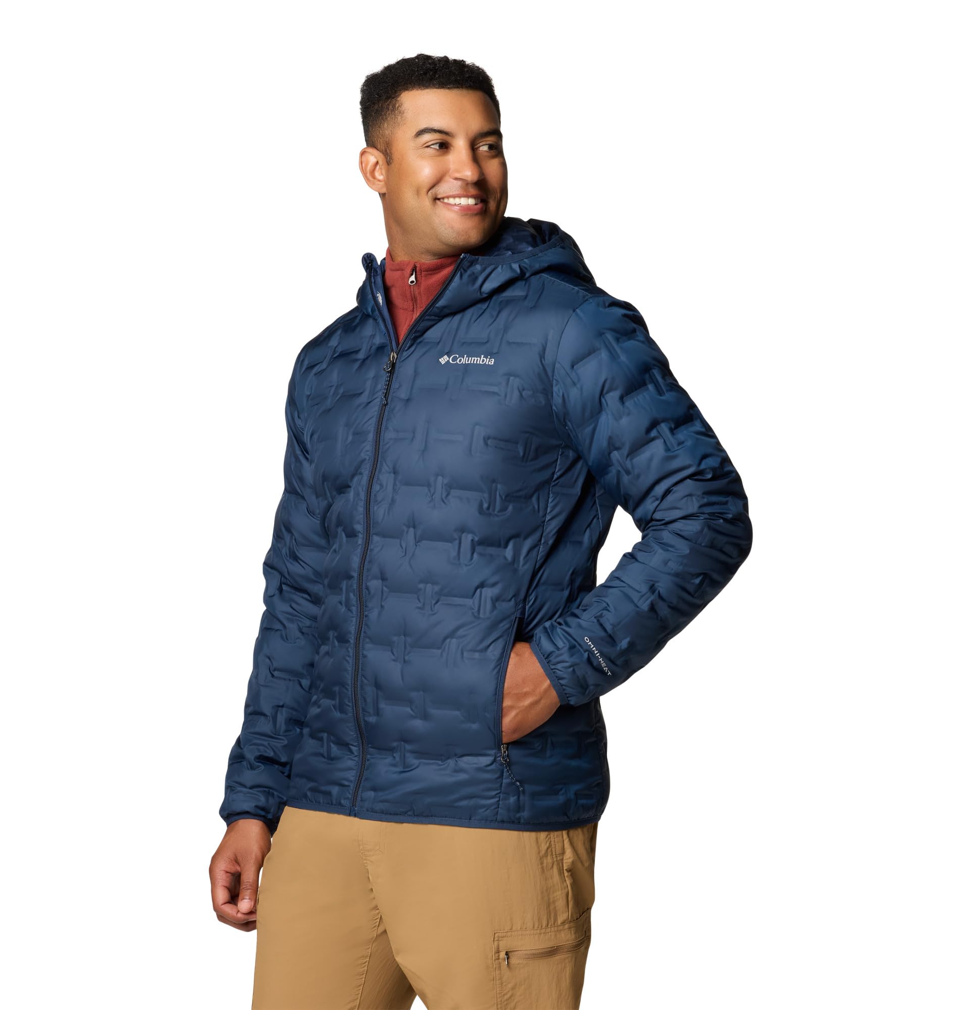 Columbia Delta Ridge Ii Down Hooded Jacket Delta Ridge II Doudoune à capuche Homme (lot de 1)