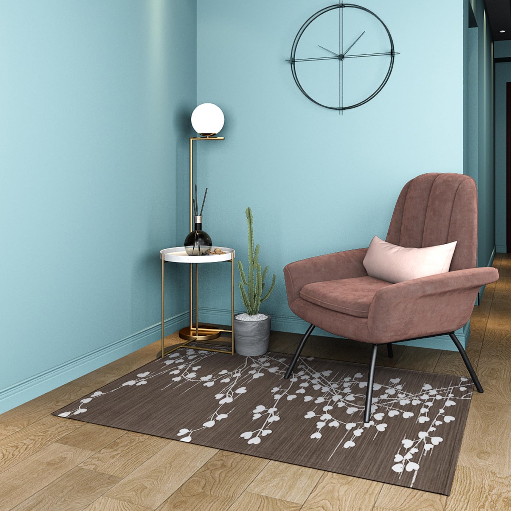 Dywanik Do Przedpokoju 80 x 330 cm Dywan Runner Absorbujący, Łatwy W Czyszczeniu, Wytrzymały Dywaniki Kuchenne, Dywaniki Do Korytarza, Kuchni, Salonu, C