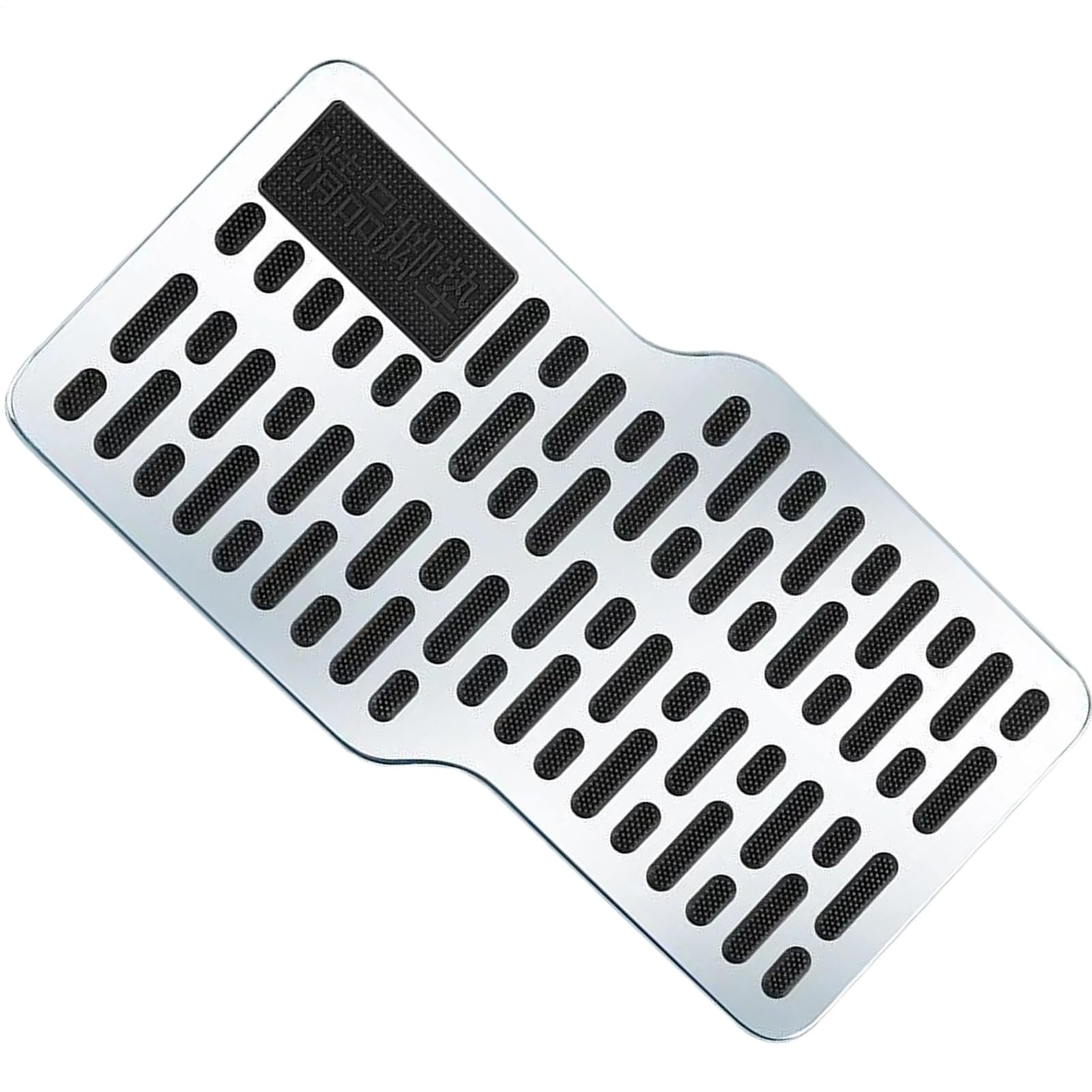 Truck Floor Mats | Car Heel Protector Pad - Stainless Steel Anti-Slip Pedal Wear-Resistant For Automotive RV Tractor Vehicle Trailer