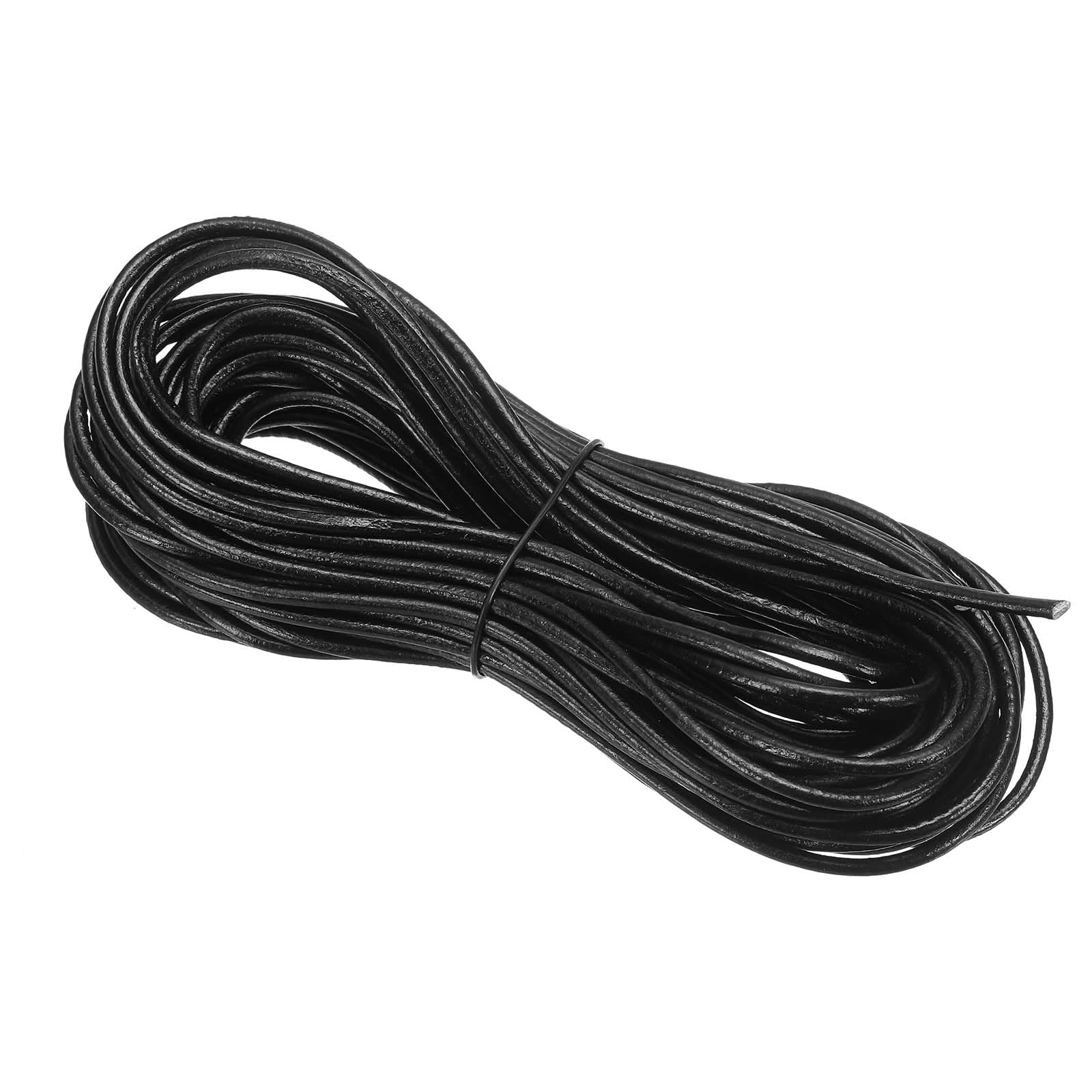 PATIKIL Round Braided Leather Cord