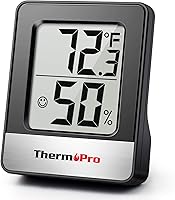 ThermoPro TP49 Mini Digital Hygrometer Indoor Thermometer - Accurate Temp & Humidity Monitor with Comfort Indicator