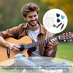 Ensemble de cordes de guitare Nylon plaqué argent 6-Pack avec 3 Picks et 3-in-1 Outil de retenue pour les guitares classiques Acoustique Western Chaînes durables de ton clair pour l'enregistrement de performance pratique