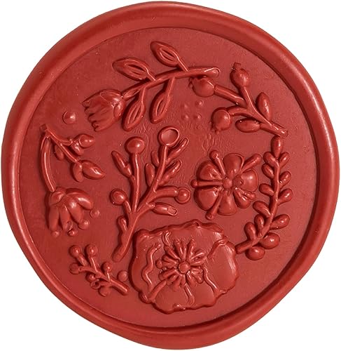 Eisumy 50 calcomanías de sellado de cera, color burdeos y rosa, para boda, cumpleaños, baby shower, Acción de Gracias, invitación, sobre de negocios