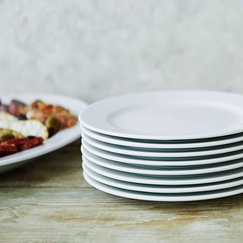 Miniatura 5 de Sur La Table Bistro - Platos redondos, color blanco