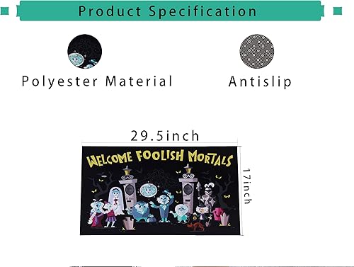 Miniatura 2 de Tapete antideslizante para puerta delantera, tapete de bienvenida para puerta delantera, tapete de entrada antideslizante, resistente a la suciedad,