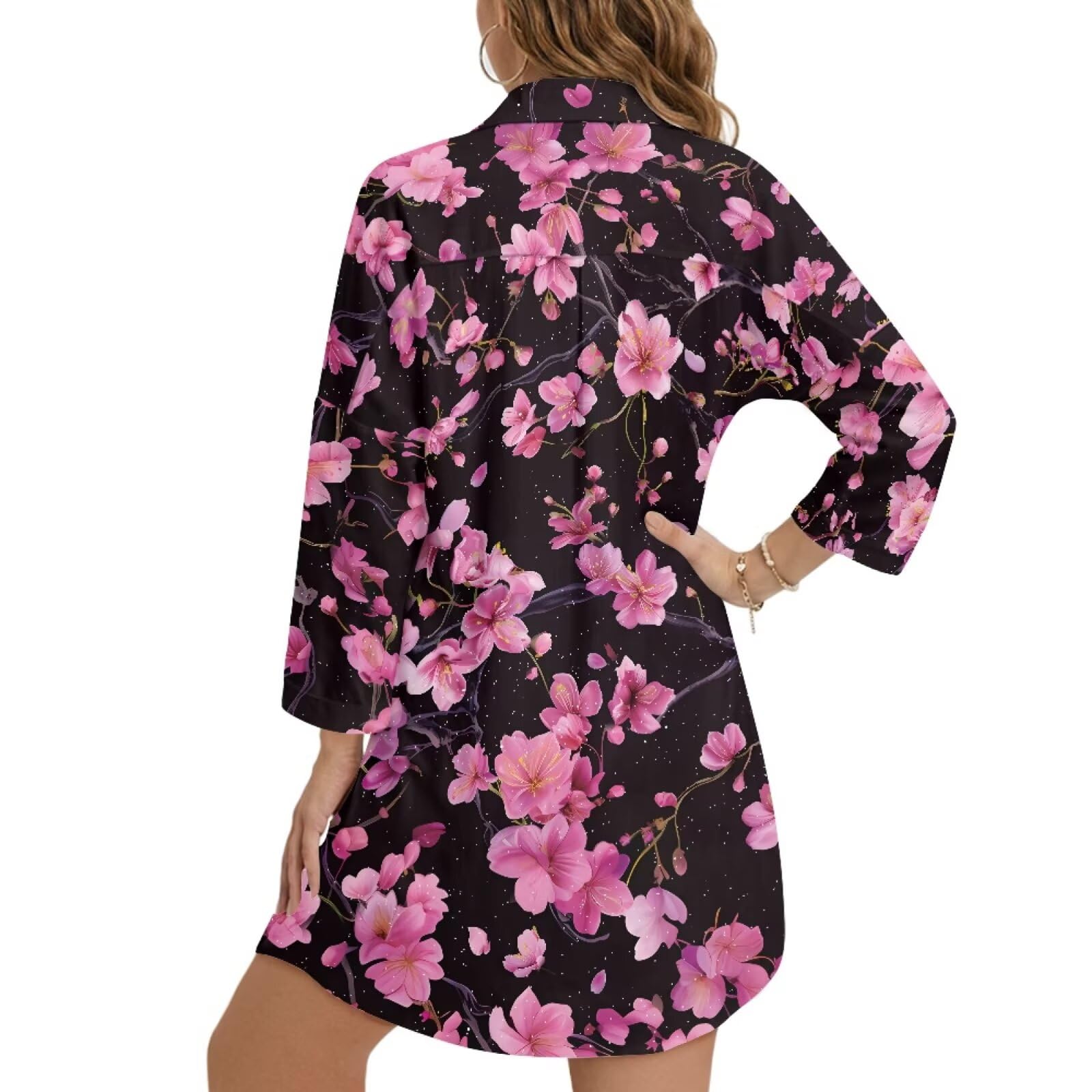 Copricostume da donna con bottoni, copricostume da spiaggia da donna, abbigliamento da spiaggia, abito da vacanza di media lunghezza