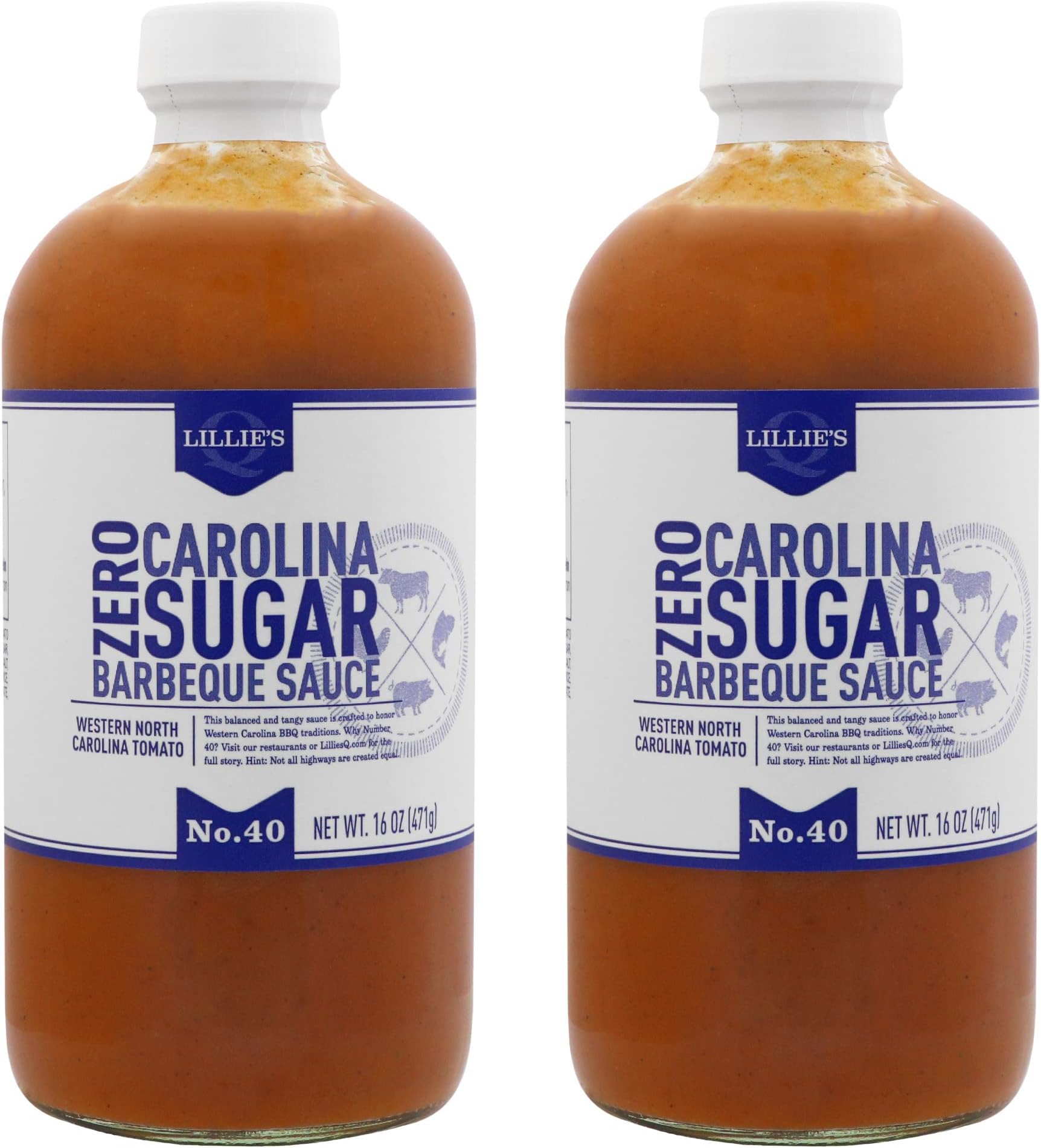G Hughes Sugar Free BBQ Sauces, Hickory & Original Sugar