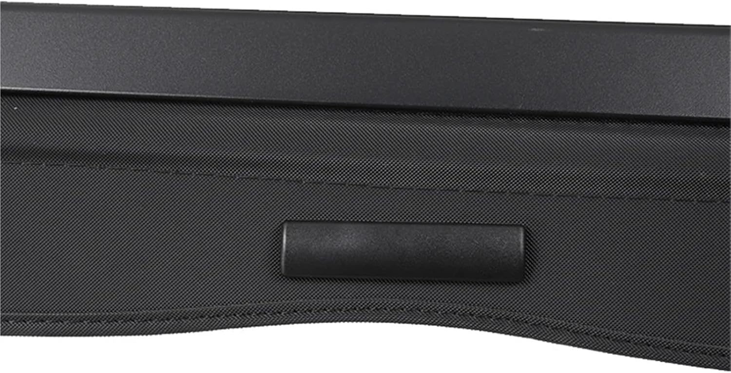 Compatible with Dodge Caliber 2007-2012，Black Privacy Screen Retractable Trunk Security Tonneau Cover